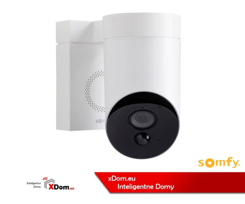 Somfy 1870396 Zewnętrzna kamera monitoringu Biała, WLAN