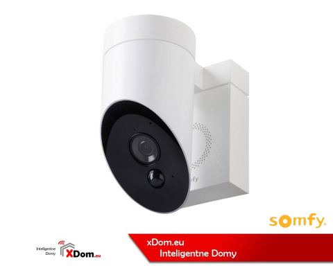 Somfy 1870396 Zewnętrzna kamera monitoringu Biała, WLAN