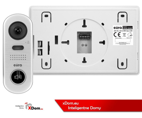 Zestaw wideodomofonu cyfrowego monitor 4.3'' EURA VDA-70A5_VDA32A5