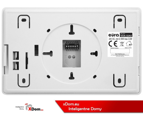 Zestaw wideodomofonu cyfrowego monitor 4.3'' EURA VDA-70A5_VDA32A5