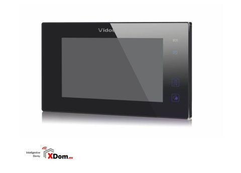 Zestaw wideodomofonu Vidos S1201A-SKM_M1021B Skrzynka na listy z wideodomofonem Monitor czarny 7'' Zestaw wideodomofonu Vidos S1201A-SKM_M1021B Skrzynka na listy z wideodomofonem Monitor czarny 7''