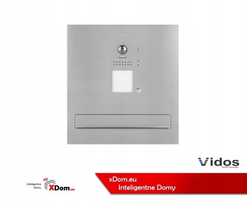 Zestaw wideodomofonu Vidos S1201A-SKM_M1022W Skrzynka na listy z wideodomofonem Monitor biały 4,3'' Zestaw wideodomofonu Vidos S1201A-SKM_M1022W Skrzynka na listy z wideodomofonem Monitor biały 4,3''
