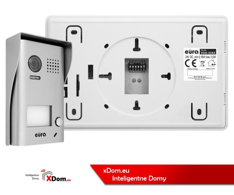 Zestaw wideodomofonu cyfrowego monitor 4.3'' EURA VDA-75A5_VDA32A5