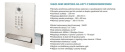 Zestaw wideodomofonu skrzynka na listy z szyfratorem S562D-SKM M670W monitor biały 7 cali