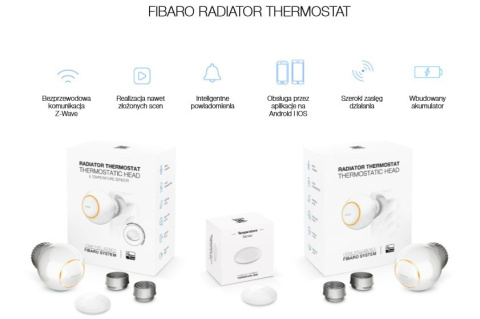 Inteligentna głowica termostatyczna Fibaro FGT-001 ZW5 EU