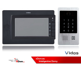Zestaw Wideodomofonu z szyfratorem i czytnikiem kart RFID Vidos S20DA_M320B