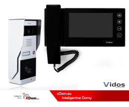 Zestaw wideodomofonu z czytnikiem kart RFID Vidos S50A_M270B