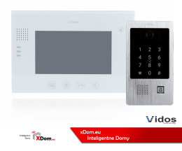 Zestaw wideodomofonu z szyfratorem i czytnikiem kart RFID Vidos S20DA_M670W