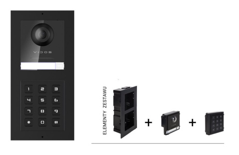 Wideodomofon WiFi Vidos M2010-A2000 z szyfratorem