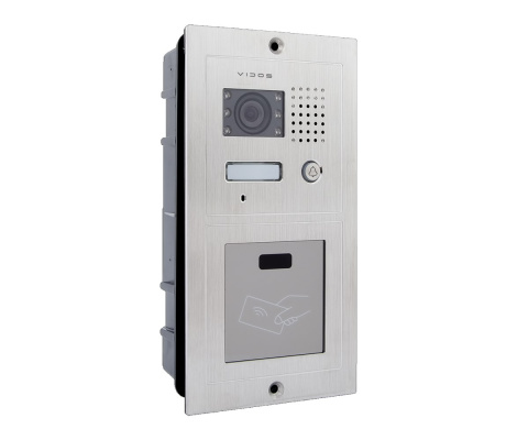 Zestaw wideodomofonu z czytnikiem RFID Vidos S601A-2 M670WS2 Zestaw wideodomofonu z czytnikiem RFID Vidos S601A-2 M670WS2