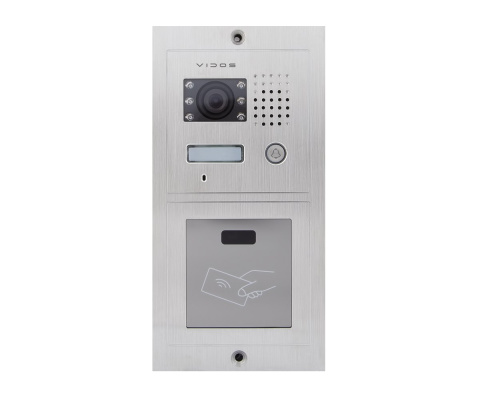Zestaw wideodomofonu z czytnikiem RFID Vidos S601A-2 M670WS2 Zestaw wideodomofonu z czytnikiem RFID Vidos S601A-2 M670WS2