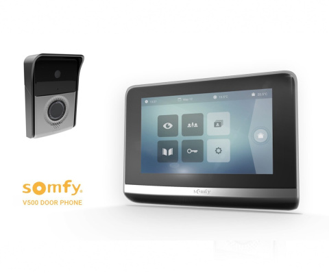 Somfy 1870703 zestaw Wideodomofon V500 PRO io