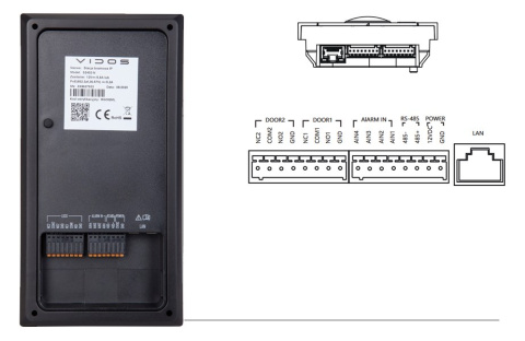 Stacja wideodomofonu IP Vidos S2402-P