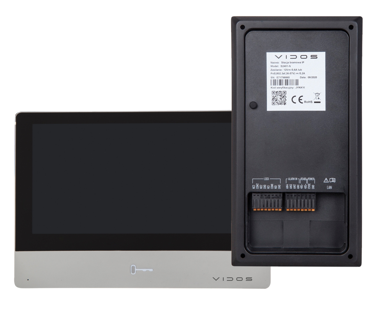WIDEODOMOFON IP Z CZYTNIKIEM RFID S2401-N_M2020 WIDEODOMOFON IP Z CZYTNIKIEM RFID S2401-N_M2020