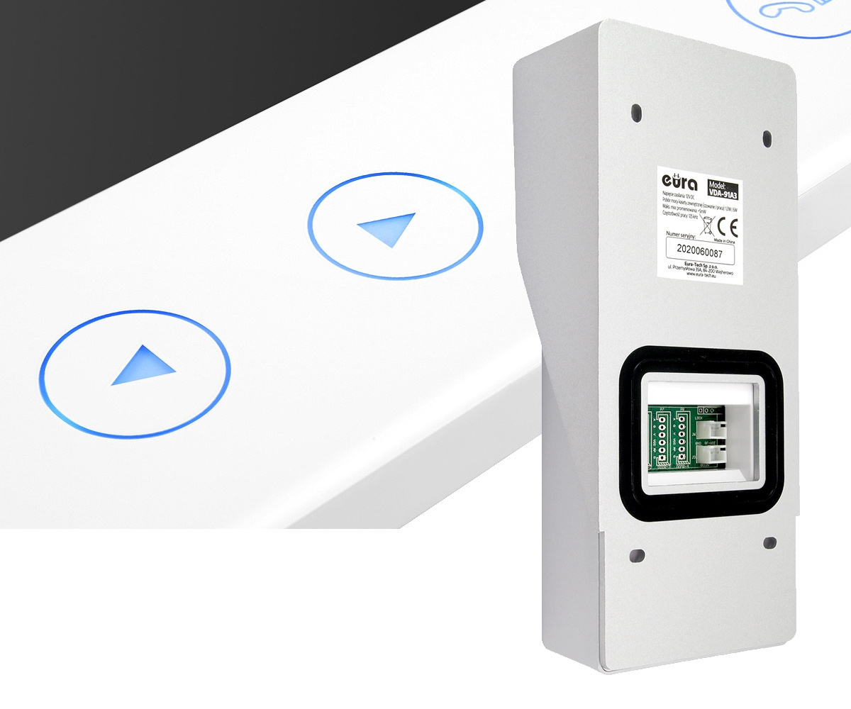 DWURODZINNY WIDEODOMOFON RFID VDA-92A3_VDA-06A3 DWURODZINNY WIDEODOMOFON RFID VDA-92A3_VDA-06A3