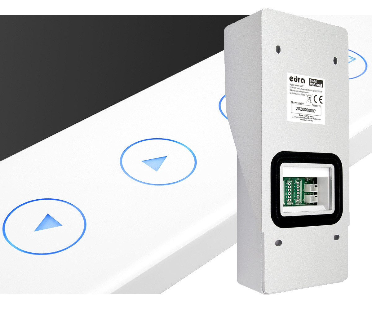DWURODZINNY WIDEODOMOFON RFID VDA-92A3_VDA-06A3 DWURODZINNY WIDEODOMOFON RFID VDA-92A3_VDA-06A3