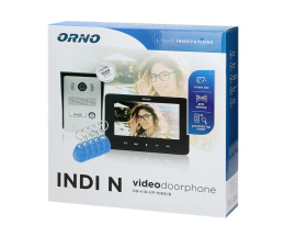 ORNO OR-VID-VP-1069 Zestaw wideodomofonowy bezsłuchawkowy czytnik RFID INDI
