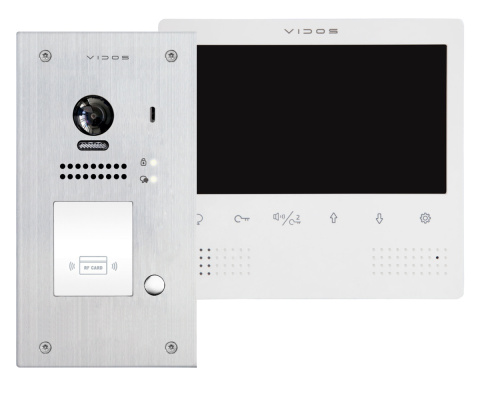 Wideodomofon cyfrowy S1101A_M1023W