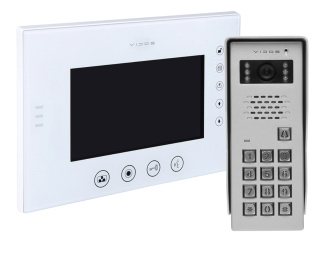 Zestaw wideodomofonu natynkowego z szyfratorem Vidos S50D M670WS2