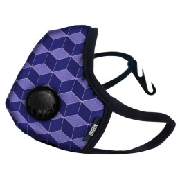 Rozmiar S - Maska Dragon Casual Purple Cube