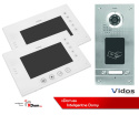 Zestaw dwurodzinny wideodomofonu z czytnikiem kart RFID Vidos S562A_M670WS2