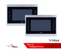 Zestaw dwurodzinny wideodomofonu z czytnikiem kart RFID Vidos S562A_M901S