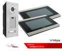 Zestaw dwurodzinny wideodomofonu z czytnikiem kart RFID Vidos S562A_M903S