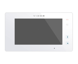 Vidos Monitor wideodomofonu cyfrowego 7 cali M1021W-2