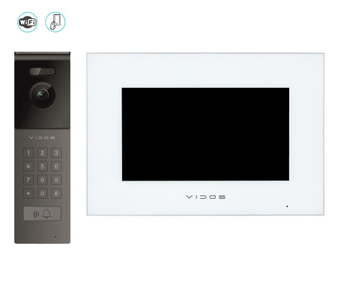 Wideodomofon WiFi Vidos S12D M10WX