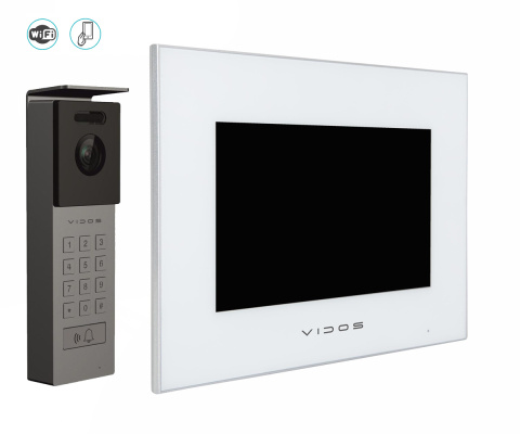 Wideodomofon WiFi Vidos S12D M10WX