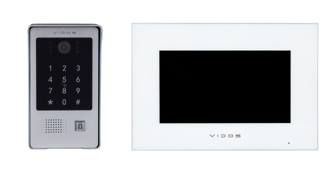 Wideodomofon WiFi z czytnikiem RFID i szyfratorem Vidos S20DA M10