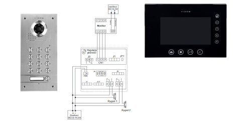 Wideodomofon z Szyfratorem Vidos S561D M670BS2