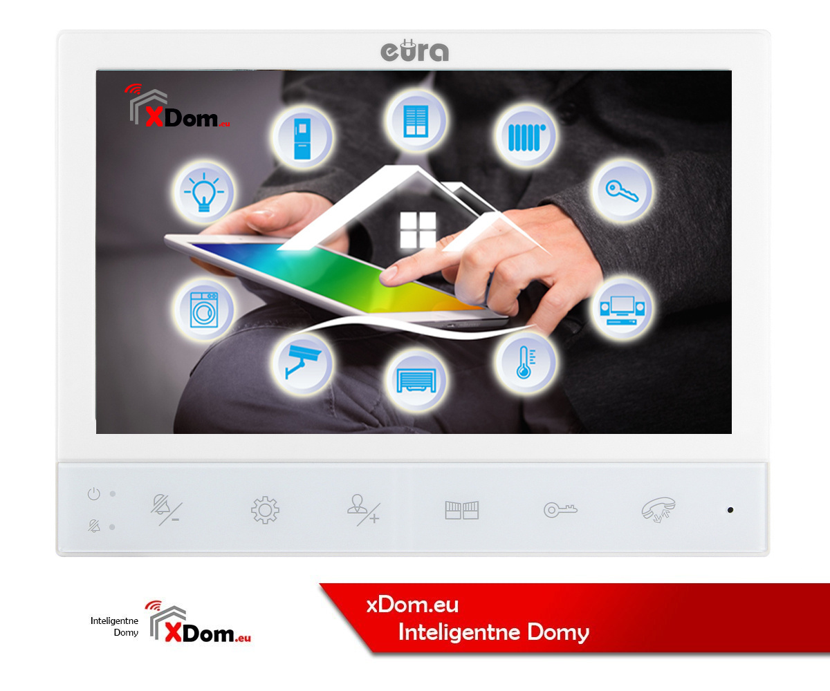 Eura Monitor 7 cali wideodomofonu VDA-02C5 Eura Monitor 7 cali wideodomofonu VDA-02C5