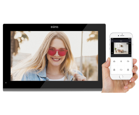 Eura Monitor wideodomofonu VDA-10C5 WiFi 10''