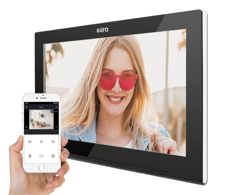 Eura Monitor wideodomofonu VDA-10C5 WiFi 10''