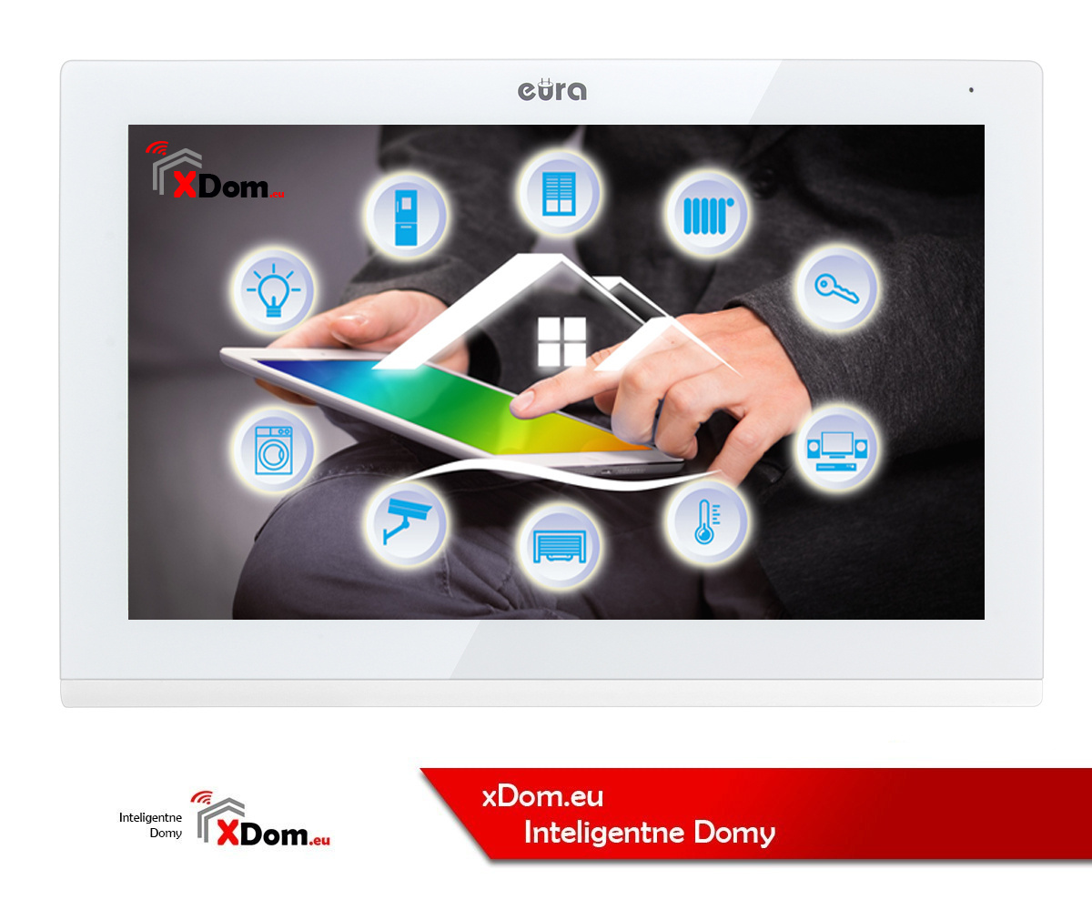 Eura Monitor wideodomofonu VDA-09C5 WiFi 7'' Eura Monitor wideodomofonu VDA-09C5 WiFi 7''
