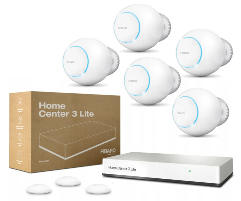 Fibaro zestaw do sterowania ogrzewaniem Home Center 3