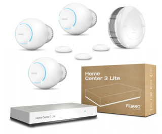 Fibaro zestaw startowy do sterowania ogrzewaniem Home Center 3 FGT-001