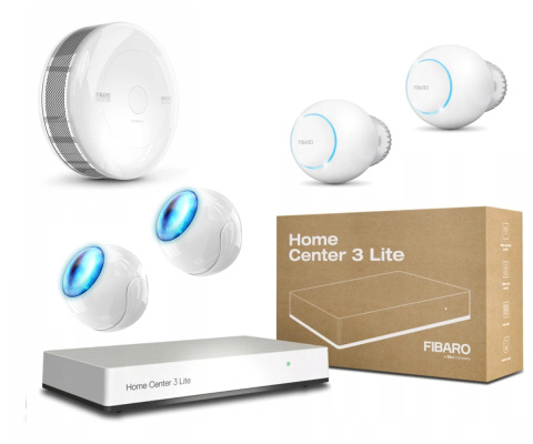 Fibaro zestaw do sterowania ogrzewaniem Home Center 3 FGT-001