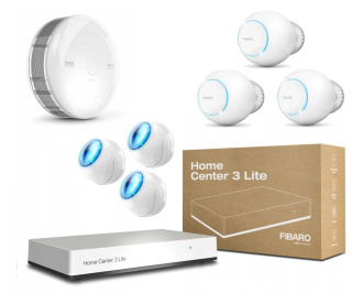 Fibaro zestaw startowy do sterowania ogrzewaniem Home Center 3 FGT-001