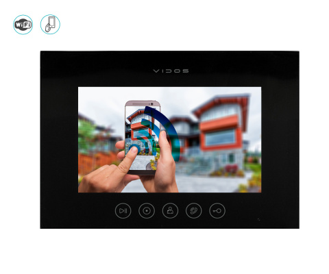 Wideodomofon WiFi z czytnikiem RFID Vidos S50A M11BX