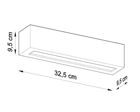 Kinkiet ceramiczny VEGA