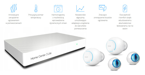 Fibaro inteligentne sterowanie ogrzewaniem HC3