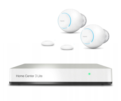 Fibaro inteligentny zestaw sterowania ogrzewaniem Home Center 3 LITE