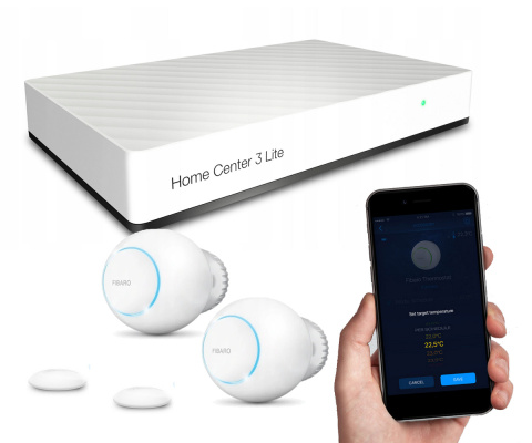 Fibaro inteligentny zestaw sterowania ogrzewaniem Home Center 3 LITE