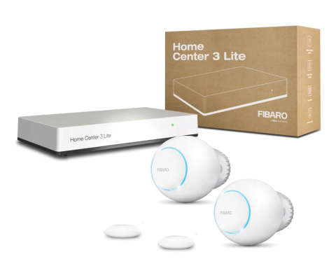 Fibaro inteligentny zestaw sterowania ogrzewaniem Home Center 3 LITE