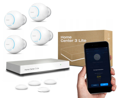 Fibaro inteligentny zestaw sterowania ogrzewaniem Home Center 3 LITE