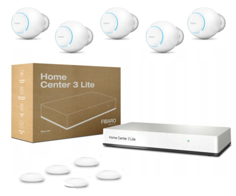 Fibaro inteligentny zestaw sterowania ogrzewaniem Home Center 3 LITE