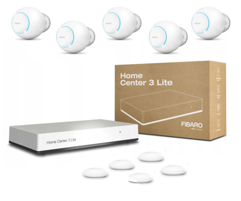 Fibaro inteligentny zestaw sterowania ogrzewaniem Home Center 3 LITE