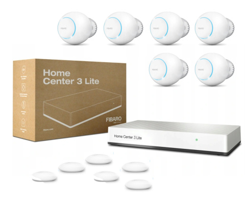 Fibaro inteligentny zestaw sterowania ogrzewaniem Home Center 3 LITE